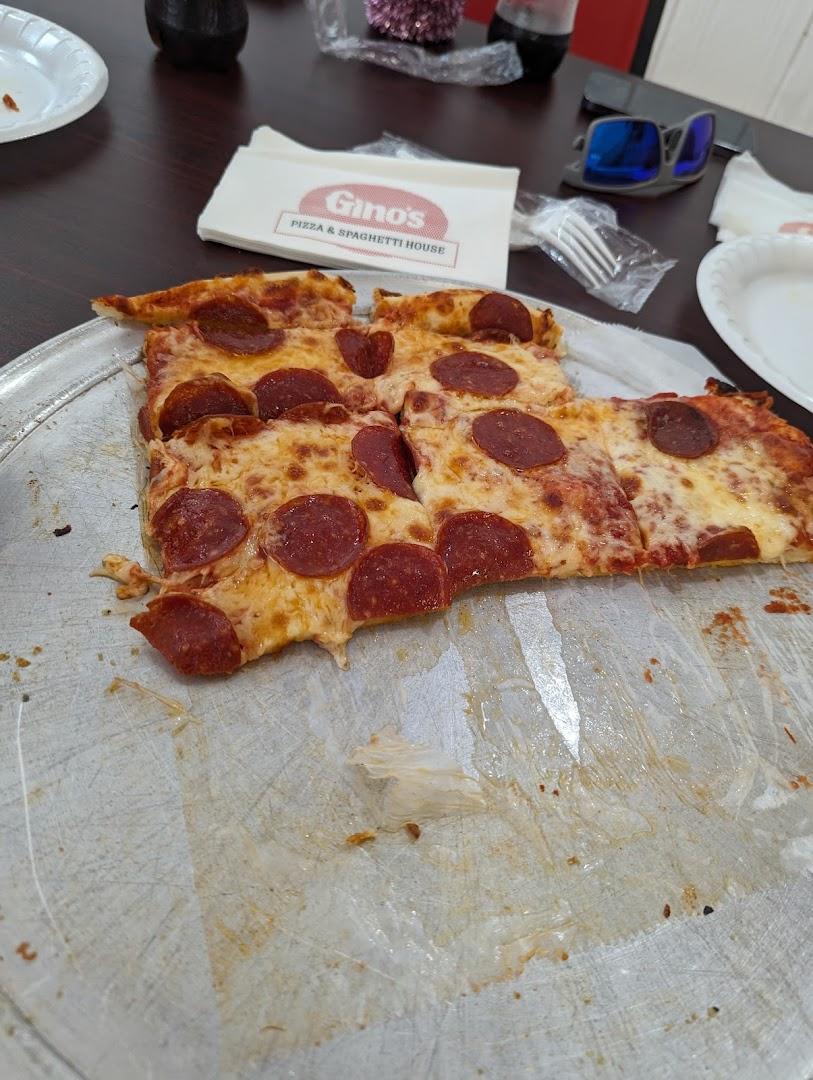 Gino's of Man Menu